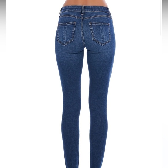 PROSPERITY Ashley Ellie Wash Skinny Jean with Raw Hem - Picture 3 of 7